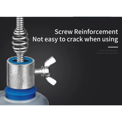 Plumbing Auger Drain Snake Clog Remover Tool Pipe Cleaner Plunger Toilet Kitchen Sewer Declogger