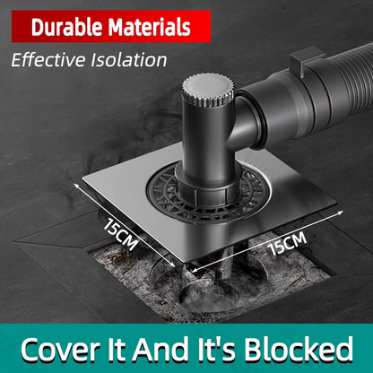 Stainless Steel Odor Proof Floor Drain Core 10cm / 15cm Washing Machine Drain Cover Anti Odor Filter