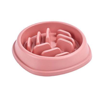 Pet Slow Feeder Bowl for Cats & Dogs