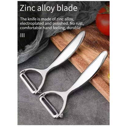 2In1 Stainless Steel Vegetable Fruit Potato Peeler Slicer Multifunctional Cutter Sharp Kitchen Tool