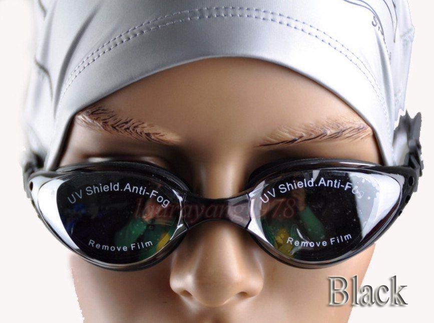 Adult Kid Swimming Goggles Anti Fog UV Protection Leakproof Power 0 Normal Vision Pool Swim Glasses