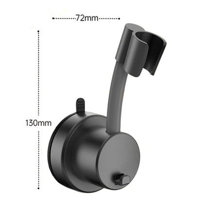 Adjustable Shower Head Suction Cup Holder Showerhead Bracket No Drill FREE Wall Mount Bathroom Bidet