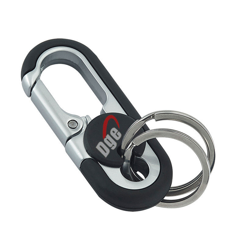 Metal Car Keychain Stainless Steel Carabiner Hook Waist Belt Key Holder Clip Men Motorcycle Travel