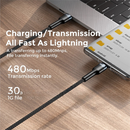 Remax RC-172 100W  C-C Jany PD Fast Charging USB-C to USB-C Cable 1M Type C to Type C Anti-Bending
