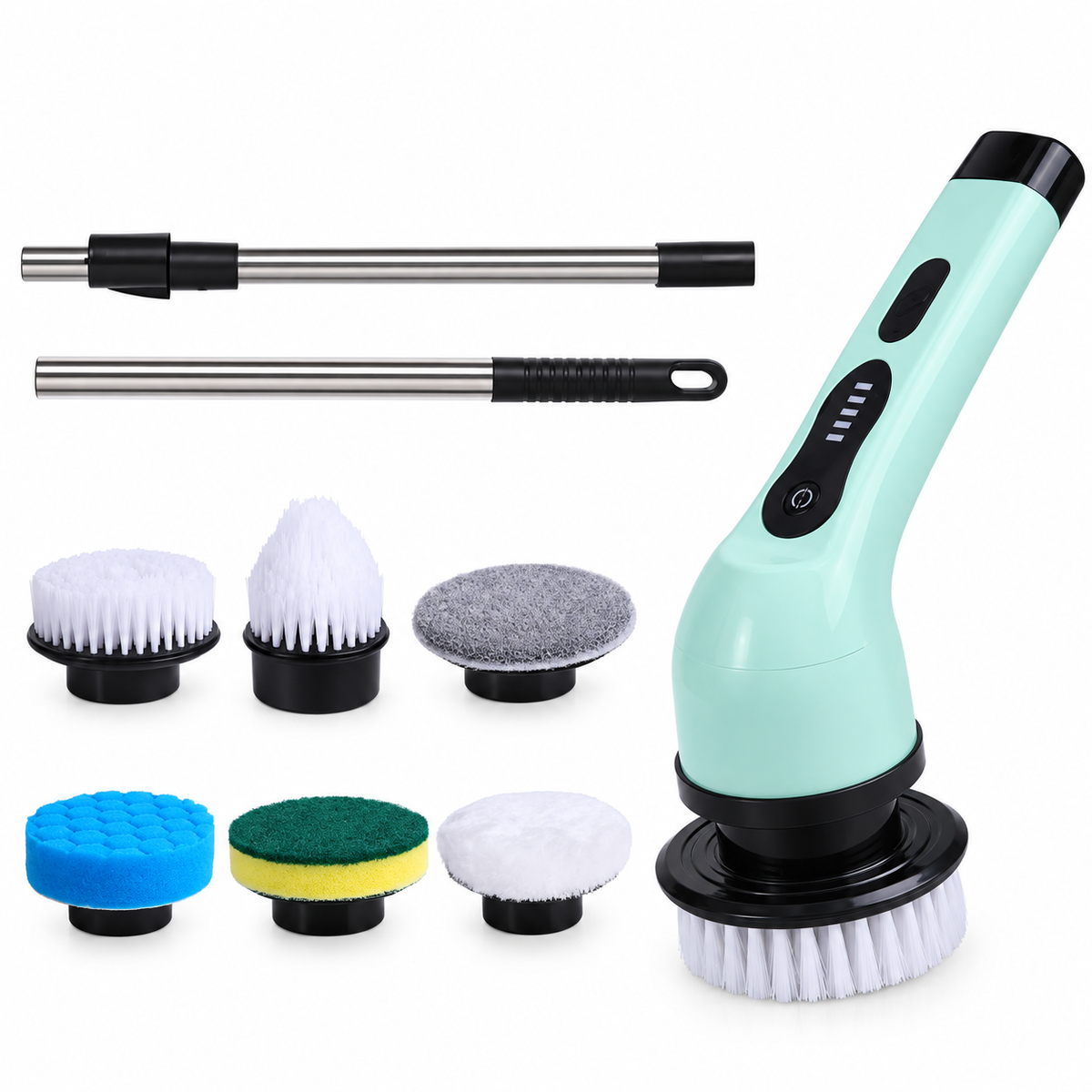 9-in-1 Electric Spin Scrubber Set