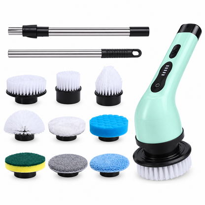 9-in-1 Electric Spin Scrubber Set