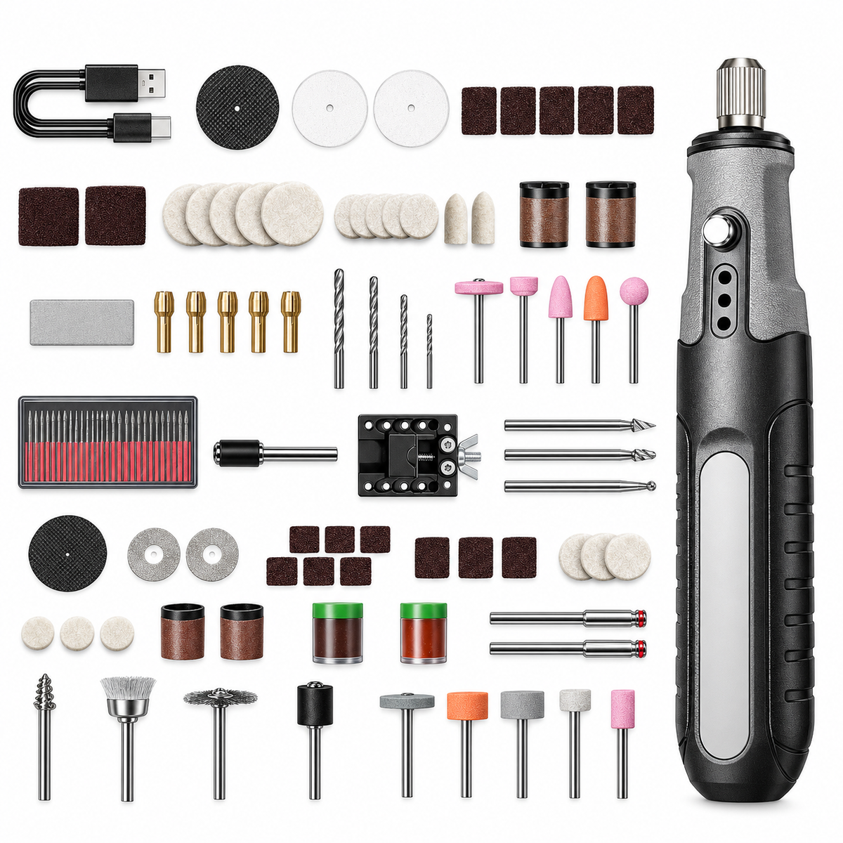 Mini Cordless 12V Drill Grinder Engraving Pen Power Tool for Jewelry Wood Glass Cutting Polishing
