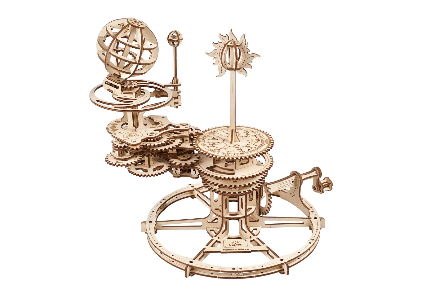 Ugears Mechanical Tellurion ★Mechanical 3D Puzzle Kit Model Toys Gift Present Birthday Xmas Christmas Kids Adults