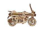 Ugears Moto Compact Folding Scooter ★Mechanical 3D Puzzle Kit Model Toys Gift Present Birthday Xmas Christmas Kids Adults