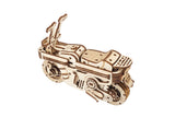 Ugears Moto Compact Folding Scooter ★Mechanical 3D Puzzle Kit Model Toys Gift Present Birthday Xmas Christmas Kids Adults