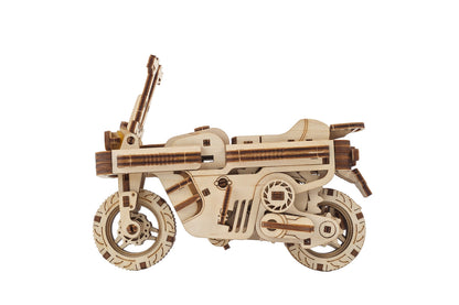 Ugears Moto Compact Folding Scooter ★Mechanical 3D Puzzle Kit Model Toys Gift Present Birthday Xmas Christmas Kids Adults