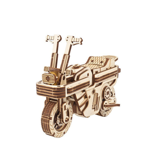 Ugears Moto Compact Folding Scooter ★Mechanical 3D Puzzle Kit Model Toys Gift Present Birthday Xmas Christmas Kids Adults