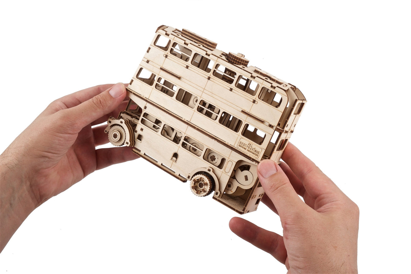 Ugears Harry Potter Series - Knight Bus™ ★Mechanical 3D Puzzle Kit Model Toys Gift Present Birthday Xmas Christmas Kids Adults