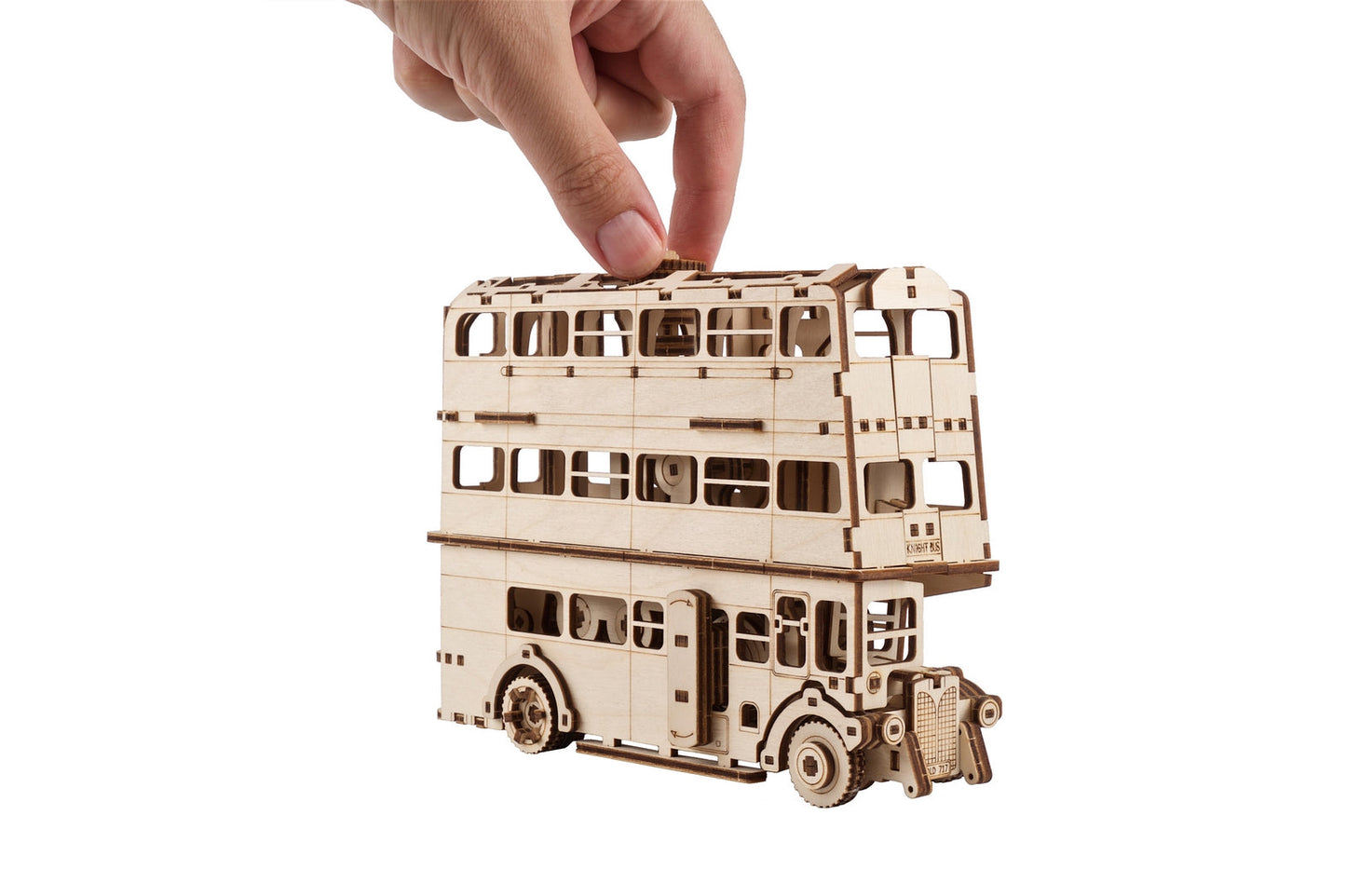 Ugears Harry Potter Series - Knight Bus™ ★Mechanical 3D Puzzle Kit Model Toys Gift Present Birthday Xmas Christmas Kids Adults