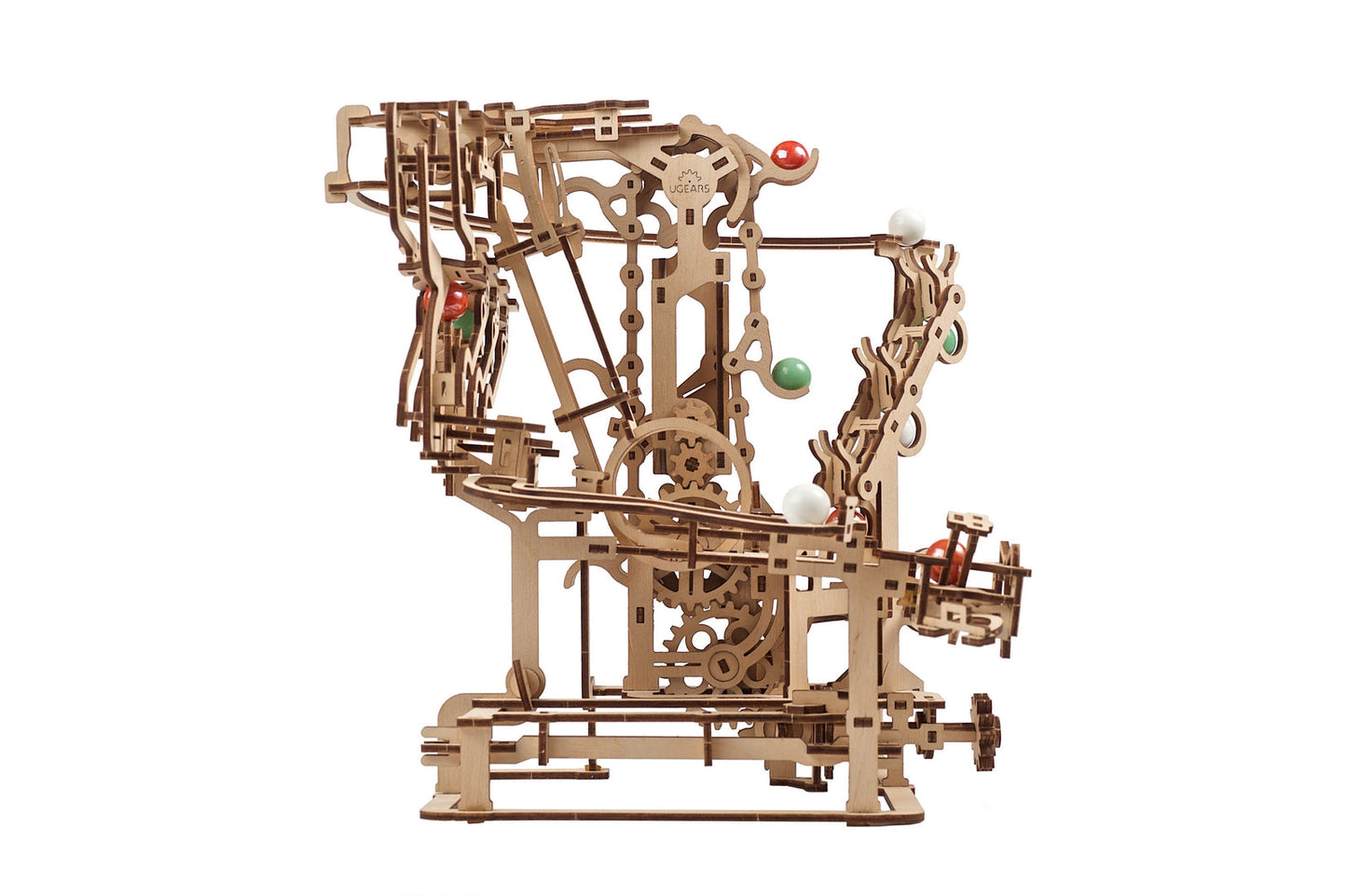 Ugears Marble Run Chain Hoist ★Mechanical 3D Puzzle Kit Model Toys Gift Present Birthday Xmas Christmas Kids Adults