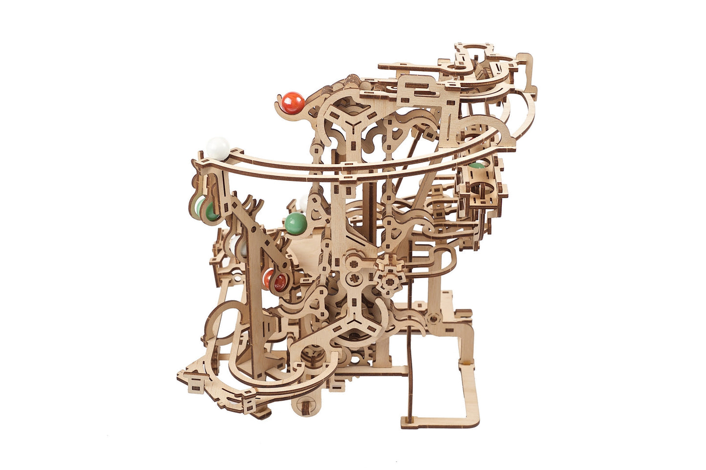 Ugears Marble Run Chain Hoist ★Mechanical 3D Puzzle Kit Model Toys Gift Present Birthday Xmas Christmas Kids Adults