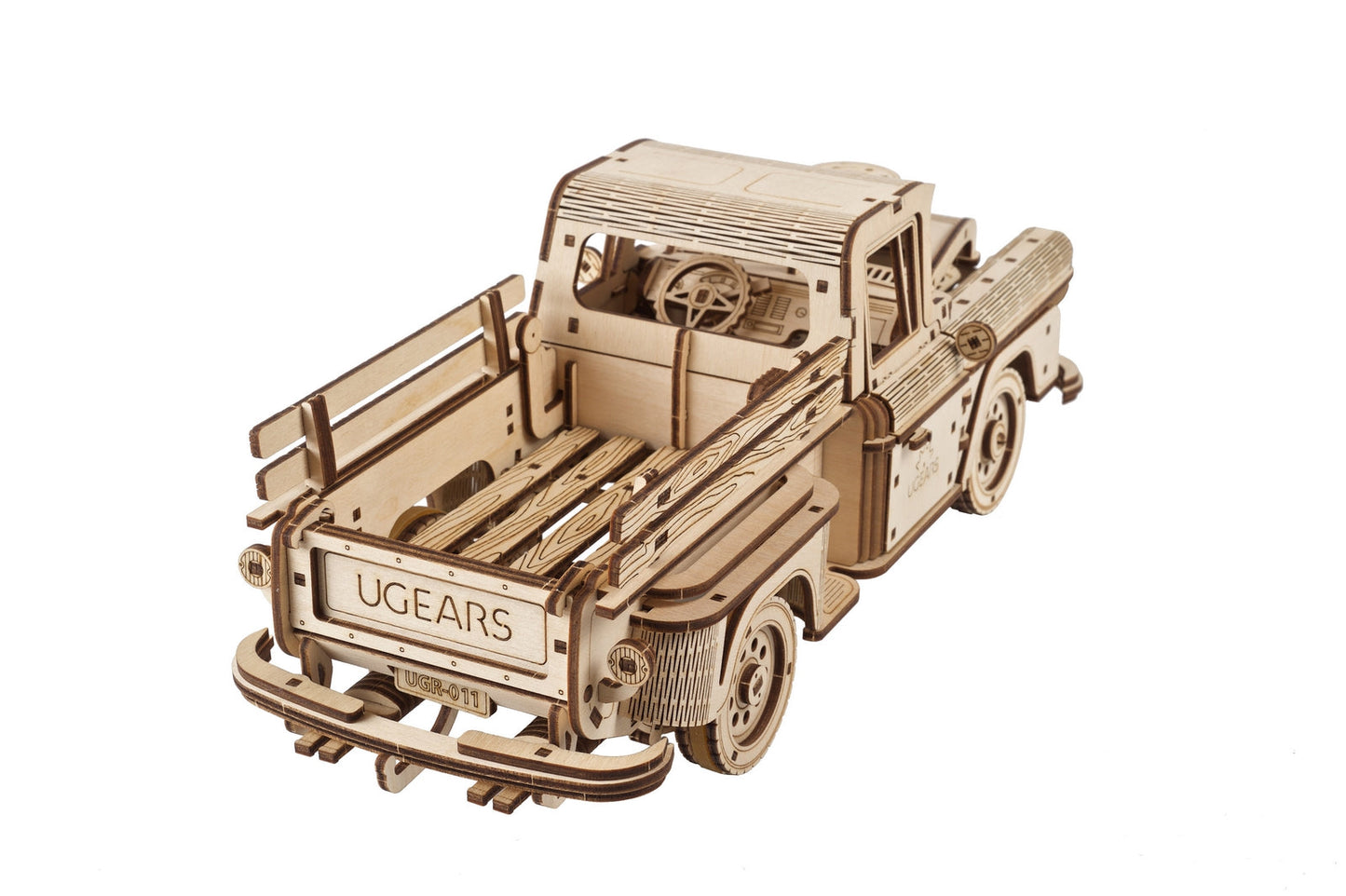 Ugears Pickup Lumberjack ★Mechanical 3D Puzzle Kit Model Toys Gift Present Birthday Xmas Christmas Kids Adults