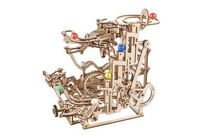 Ugears Marble Run Tiered Hoist ★Mechanical 3D Puzzle Kit Model Toys Gift Present Birthday Xmas Christmas Kids Adults