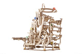 Ugears Marble Run Tiered Hoist ★Mechanical 3D Puzzle Kit Model Toys Gift Present Birthday Xmas Christmas Kids Adults