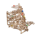Ugears Marble Run Tiered Hoist ★Mechanical 3D Puzzle Kit Model Toys Gift Present Birthday Xmas Christmas Kids Adults