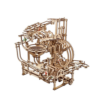 Ugears Marble Run Stepped Hoist ★Mechanical 3D Puzzle Kit Model Toys Gift Present Birthday Xmas Christmas Kids Adults