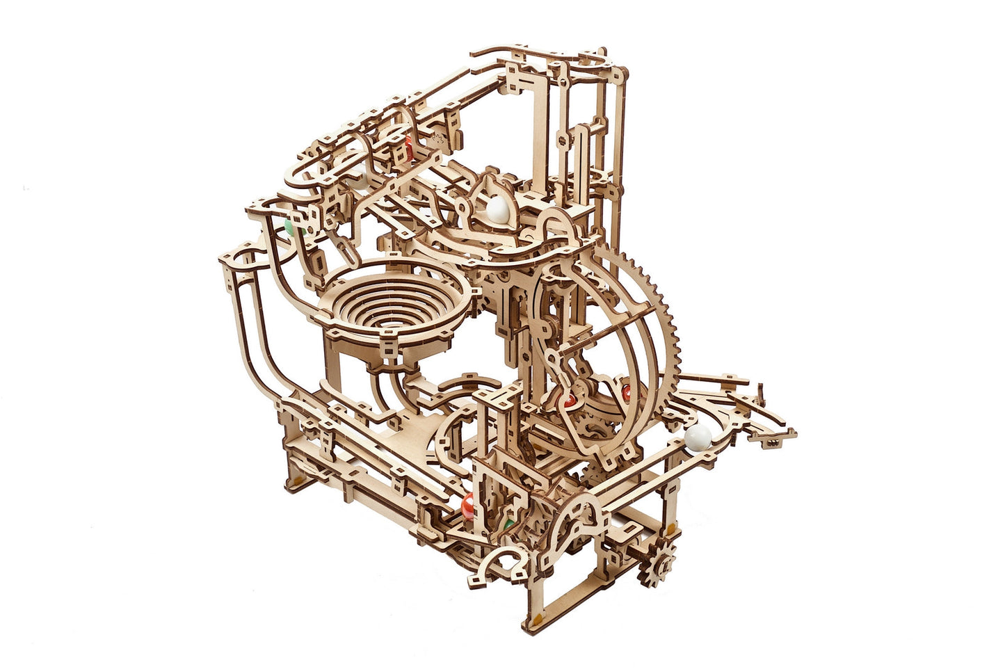 Ugears Marble Run Stepped Hoist ★Mechanical 3D Puzzle Kit Model Toys Gift Present Birthday Xmas Christmas Kids Adults