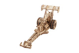 Ugears Top Fuel Dragster ★Mechanical 3D Puzzle Kit Model Toys Gift Present Birthday Xmas Christmas Kids Adults