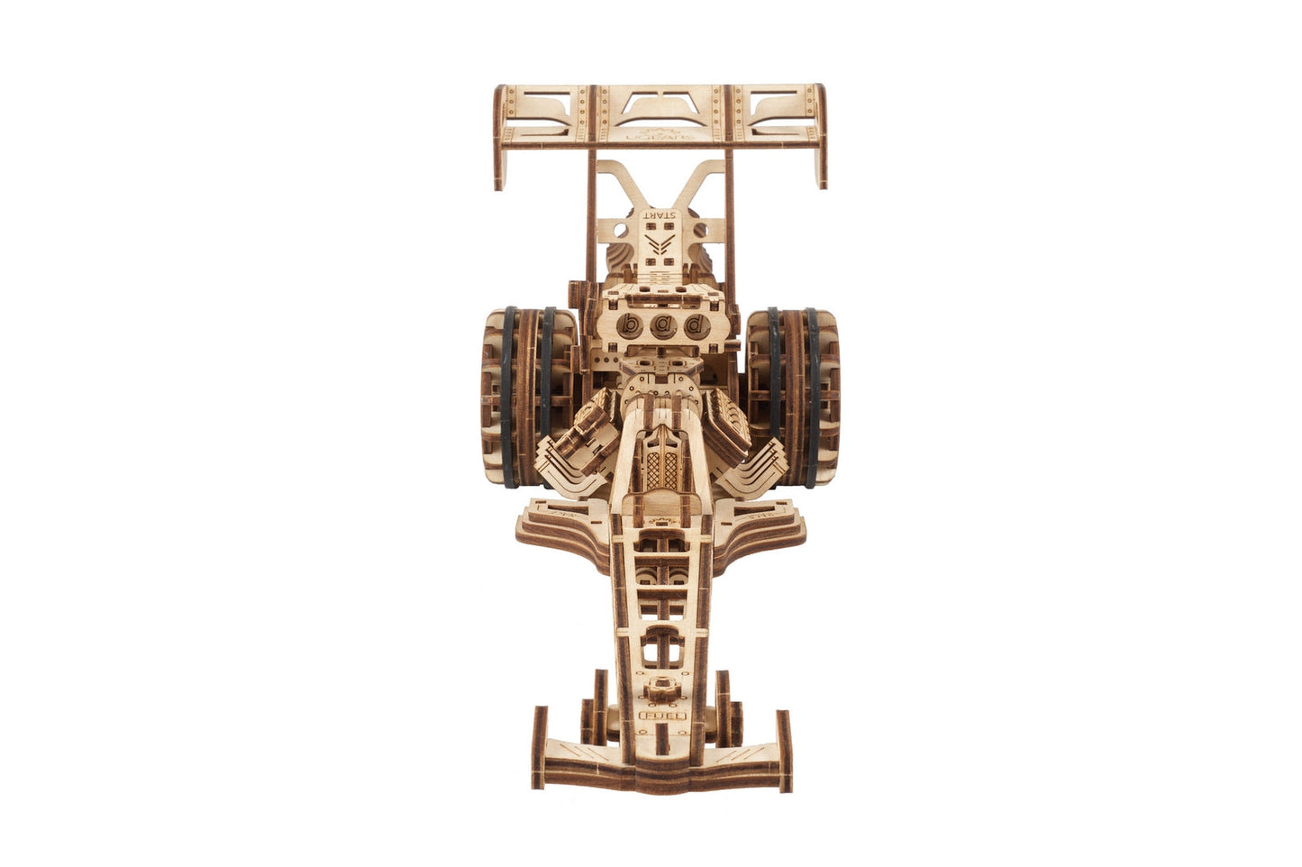 Ugears Top Fuel Dragster ★Mechanical 3D Puzzle Kit Model Toys Gift Present Birthday Xmas Christmas Kids Adults