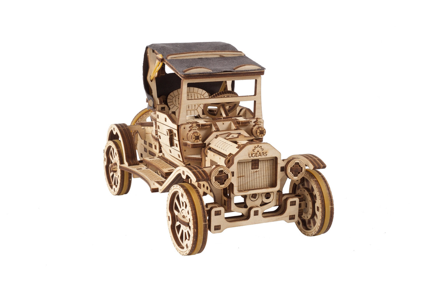 Ugears Retro Car UGT-T ★Mechanical 3D Puzzle Kit Model Toys Gift Present Birthday Xmas Christmas Kids Adults