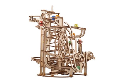 Ugears Marble Run Spiral Hoist ★Mechanical 3D Puzzle Kit Model Toys Gift Present Birthday Xmas Christmas Kids Adults