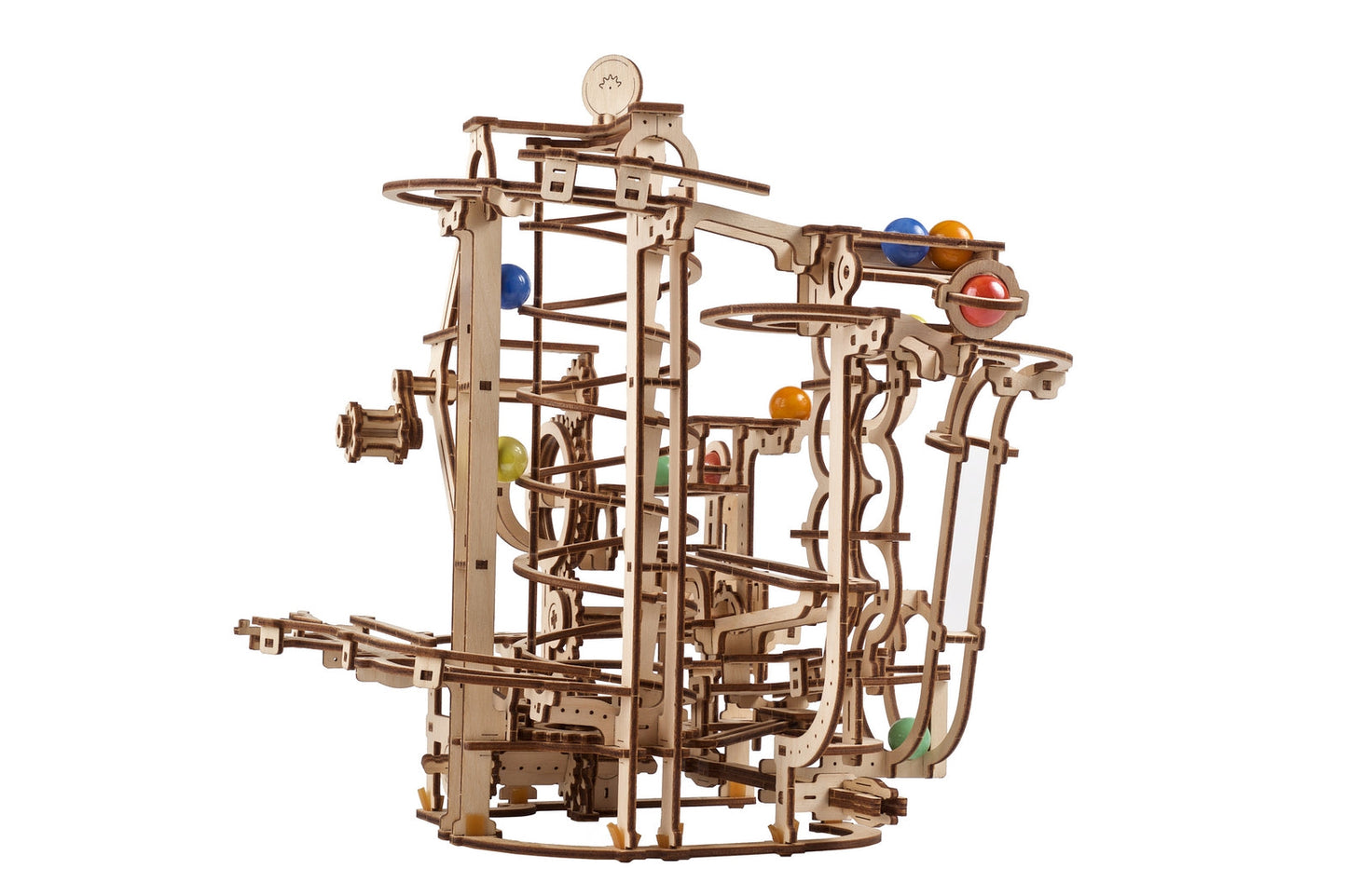 Ugears Marble Run Spiral Hoist ★Mechanical 3D Puzzle Kit Model Toys Gift Present Birthday Xmas Christmas Kids Adults