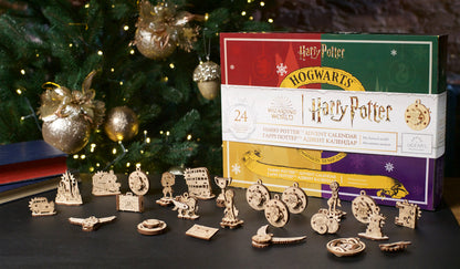 Ugears Harry Potter™ Advent Calendar ★Mechanical 3D Puzzle Kit Model Toys Gift Present Birthday Xmas Christmas Kids Adults