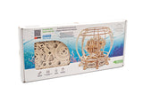 Ugears Mechanical Aquarium ★Mechanical 3D Puzzle Kit Model Toys Gift Present Birthday Xmas Christmas Kids Adults