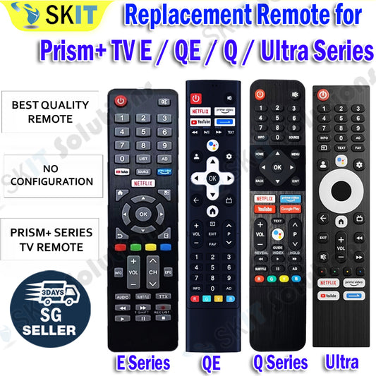 Replacement Remote for PRISM+ Q / E / QE / Ultra Series Smart TV