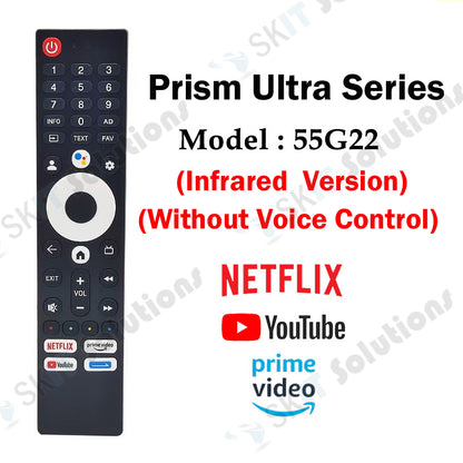 Replacement Remote for PRISM+ Q / E / QE / Ultra Series Smart TV