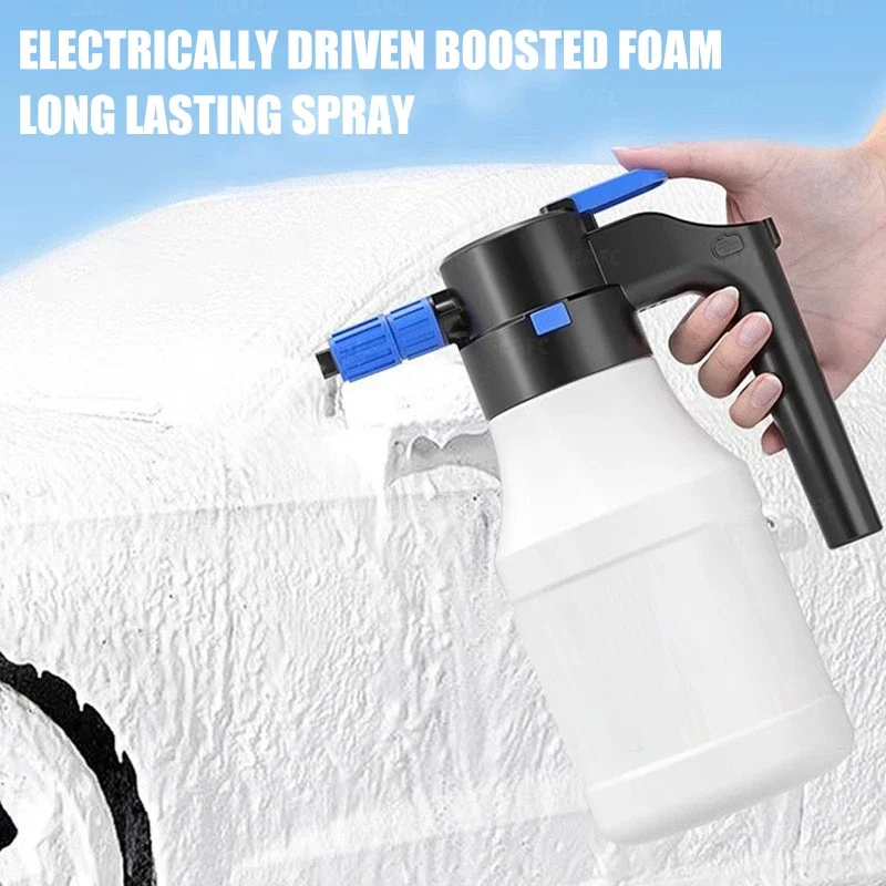 Electric Snow Foam Car Wash Bottle Sprayer Pressure Foaming For HDB MSCP Spray Sprinkler Shampoo