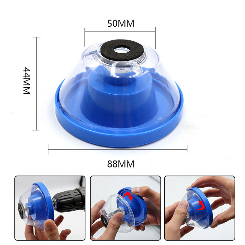 Electric Drill Dust Cover Bowl Impact Hammer Stopper Collector Dustproof Device Power Tool Accessory