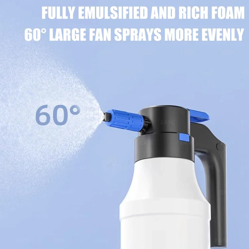 Electric Snow Foam Car Wash Bottle Sprayer Pressure Foaming For HDB MSCP Spray Sprinkler Shampoo