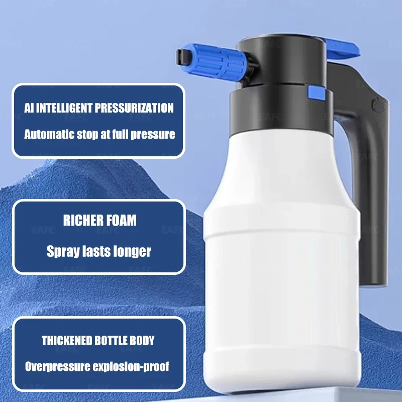 Electric Snow Foam Car Wash Bottle Sprayer Pressure Foaming For HDB MSCP Spray Sprinkler Shampoo