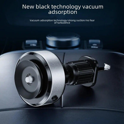 Vacuum Adsorption Suction Car Air Vent Mobile Phone Holder Mount Bracket + Wireless Charging Charger