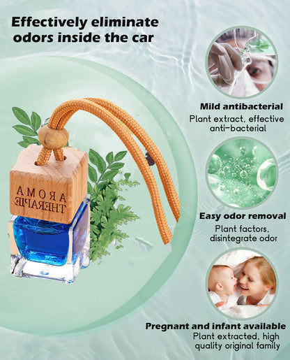 Car Air Freshener Hanging Diffuser Aroma Perfume Aromatherapy Pendant Vehicle Wardrobe Hotel Mall