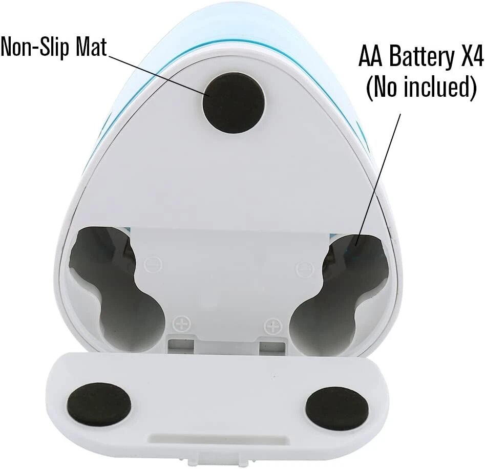 Automatic Electric Pencil Sharpener Dual Hole Battery Operated Sharpener for Kids Students School Office