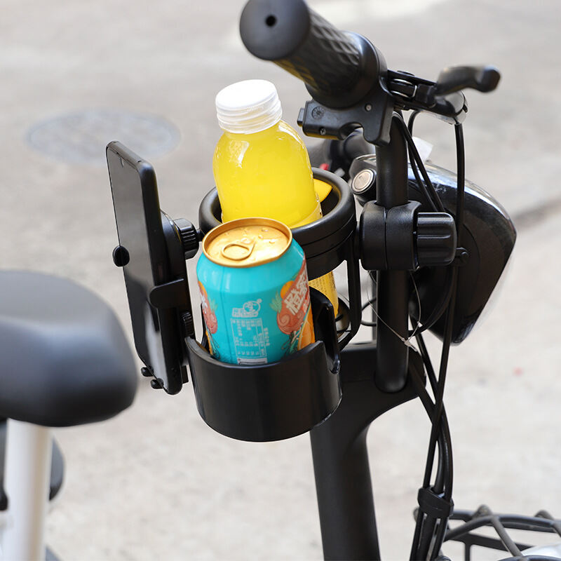 3-in-1 Baby Stroller Cup Holder with Mobile Phone Mount Support Universal Bike Motorcycle Bicycle