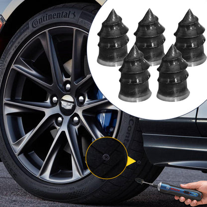 Motorcycle Car Tire Repair Rubber Nail Plug Screw Strip Studding Tubeless Tyre Puncture Repair Tools