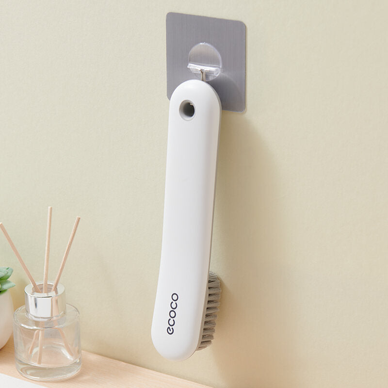 Multifunctional Ecoco Bathroom Laundry / Shoe Brush Soft Fur Cleaning Scrubbing Brush Home Care Use