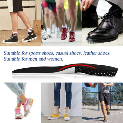 Orthotic Arch Support Orthopedic Shoe Insole Sport Running Jog Cushion Silicone Gel Memory Foam Pad