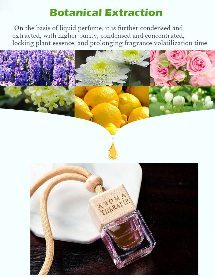 Car Air Freshener Hanging Diffuser Aroma Perfume Aromatherapy Pendant Vehicle Wardrobe Hotel Mall