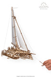 Ugears Trimaran Merihobus ★Mechanical 3D Puzzle Kit Model Toys Gift Present Birthday Xmas Christmas Kids Adults