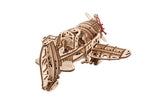 Ugears Mad Hornet Airplane ★Mechanical 3D Puzzle Kit Model Toys Gift Present Birthday Xmas Christmas Kids Adults