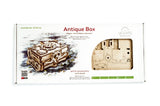 Ugears Antique Box ★Mechanical 3D Puzzle Kit Model Toys Gift Present Birthday Xmas Christmas Kids Adults
